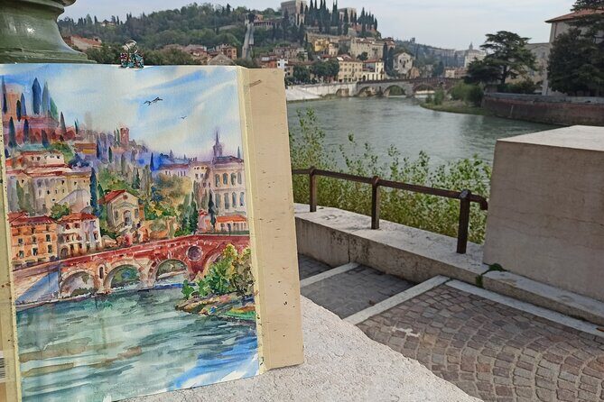 3 Hour Watercolor Private Experience in Verona - Watercolor in the real world: making color decisions outdoors