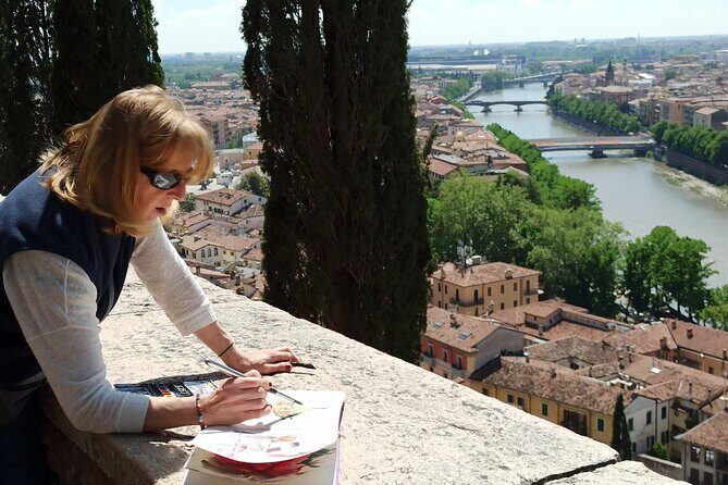 3 Hour Watercolor Private Experience in Verona - The first 15 minutes: en plein air basics that stop the panic