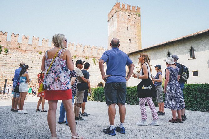 Best of Verona Highlights Walking Tour with Arena - Ponte Scaligero and Porta Borsari: small stops with strong payoff