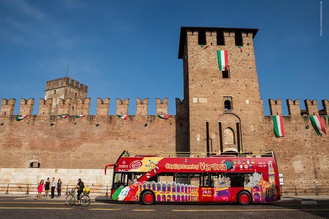 City Sightseeing Verona Hop-On Hop-Off Bus Tour - Route A: Arena, San Zeno, Castelvecchio, and the Roman Side
