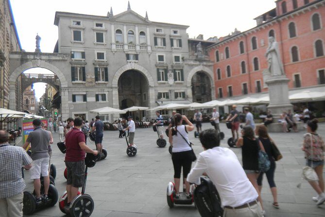 CSTRents - Verona Segway PT Authorized Tour - Through the Historical Center: Piazza Erbe Energy and Timing