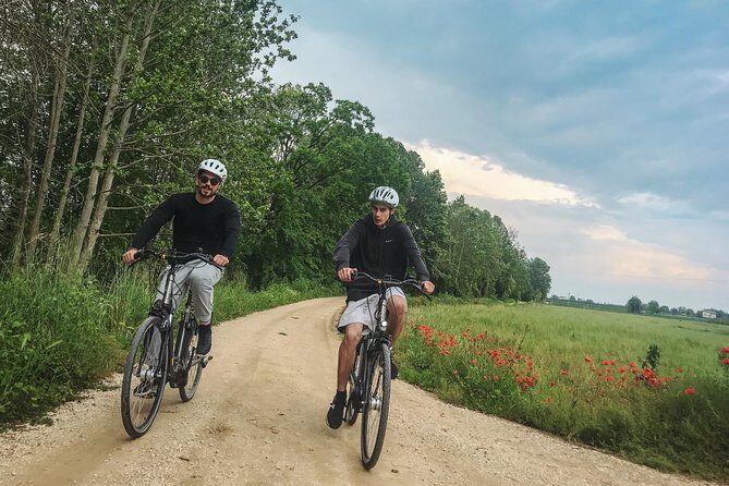 E-bike adventure among medieval castles and old villages - The route between stops: vineyards, orchards, and real countryside time