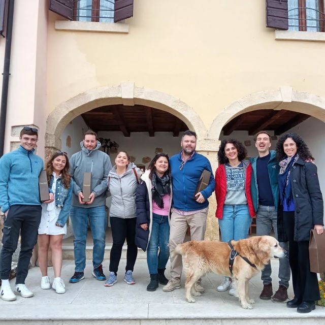 From Verona: Amarone Half-Day Wine Tasting Tour - San Giorgio di Valpolicella: church stonework, views, and quick context