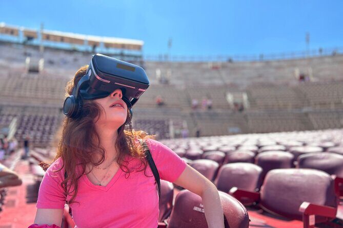 Guided tour of the Verona Arena with Virtual Reality - Inside the Arena di Verona: seeing the monument then and now