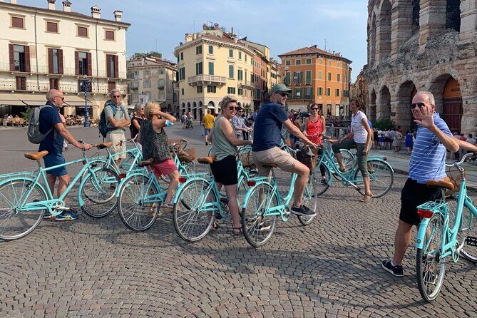 Highlights and hidden gems Verona Bike Tour - Up to Castel San Pietro: Duomo views, Ponte Pietra, and the staircase workout