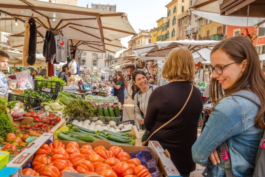 The Highlights of Verona Small Group Walking Tour - Piazza delle Erbe and Torre dei Lamberti: where Verona shows its pulse