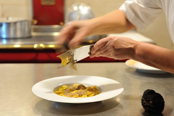 Truffle hunting and lunch experience in a restaurant - Where the Day Starts: Piazza Martiri della Libertà and Teatro Romano Area