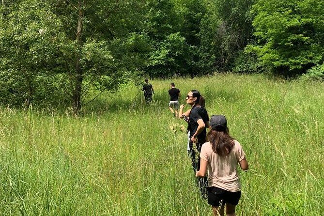 Truffle Hunting with Wine Tasting - The food and pairing moment: truffle pasta, cheeses, salami, and chutney