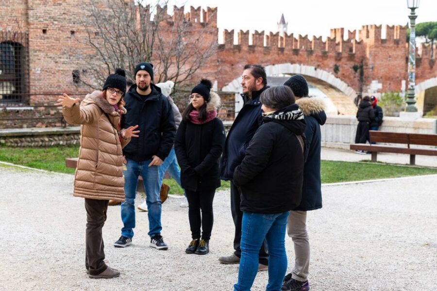 Verona: City Highlights & Street Food Walking Tour - Piazza Erbe and Lamberti Tower: the medieval heart you can taste