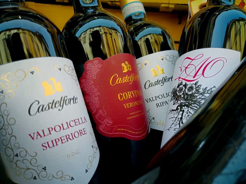 Verona: Classic Valpolicella Wine Tasting Experience - Taste Valpolicella with the right bites: Monte Veronese and Soppressa