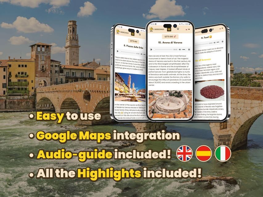 Verona: Digital Guide made by a Local for your walking tour - Pacing your day: flexible, but still structured