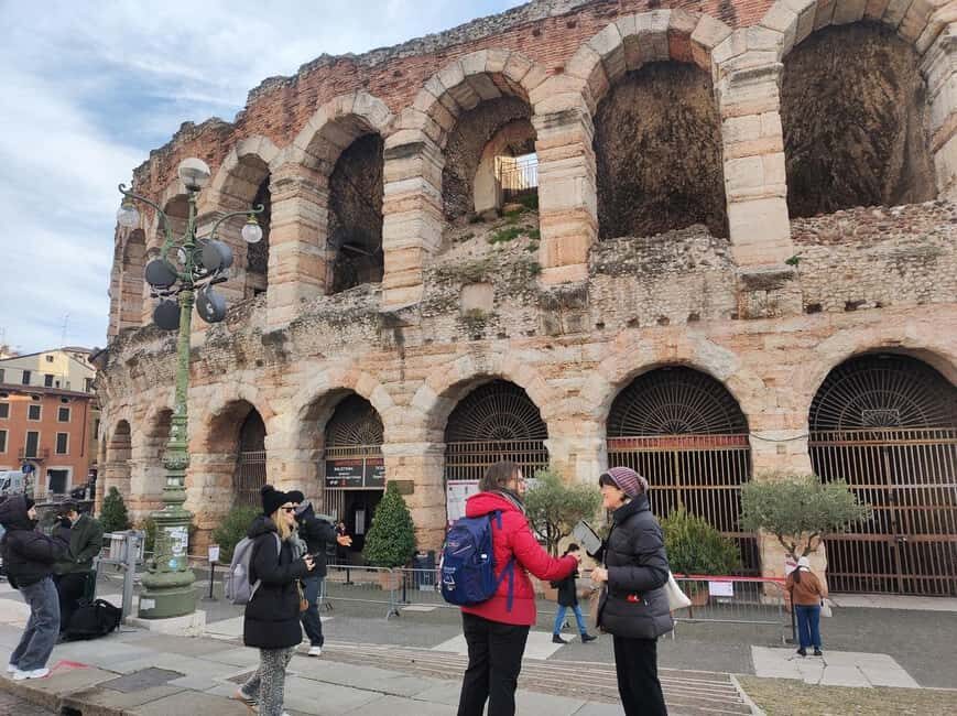 Verona: Small Group Guided Walking Tour with Arena Tickets - Verona in 3 Hours: How This Walking Tour Really Feels