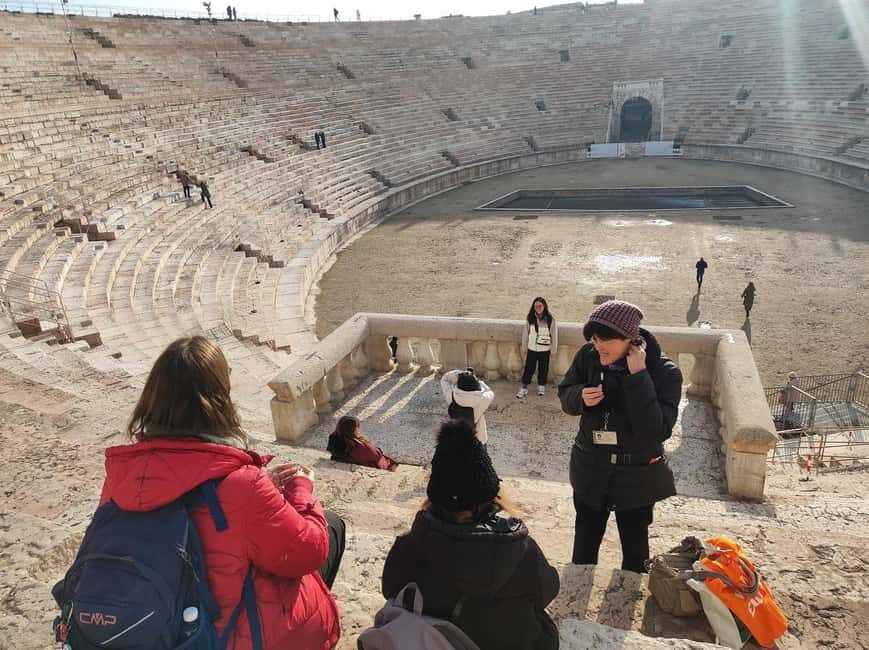 Verona: Small Group Guided Walking Tour with Arena Tickets - Cable Car to Colle San Pietro: One-Way Uphill, Big Views