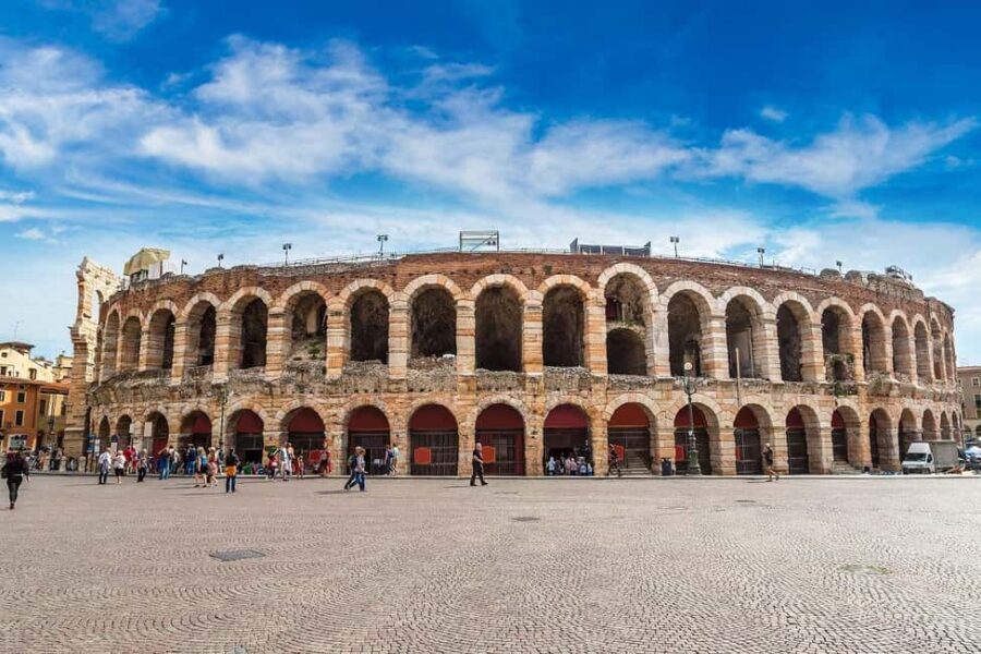 Verona: Small Group Guided Walking Tour with Arena Tickets - Piazza Bra Starting Line: The Easiest Place to Meet