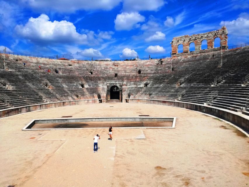 Verona: the Arena at the Gladiators' time - Verona Arena From the North Side: What the Bra Gardens View Teaches