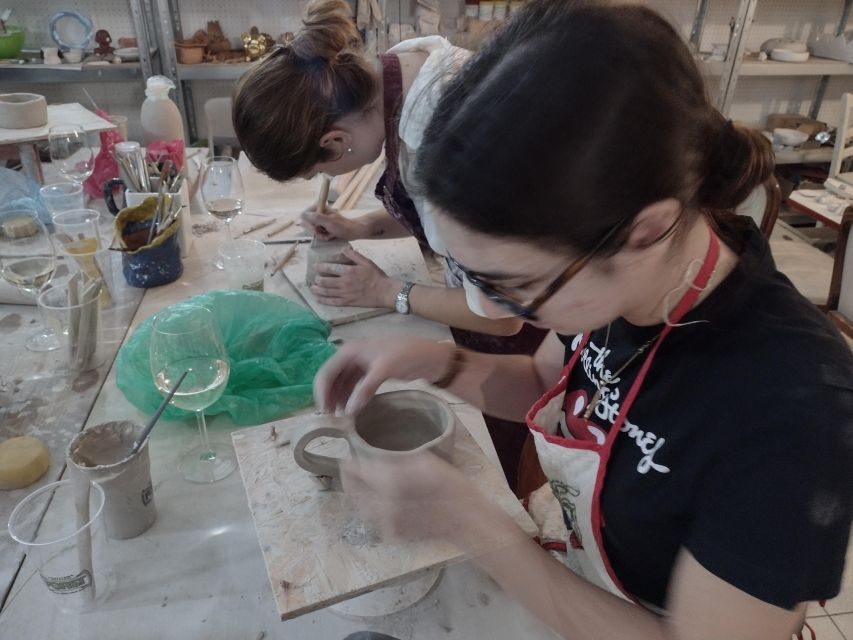 Wine and Pottery Workshop at Smart Lab Verona - The vibe: relaxed teaching, supportive atmosphere, real satisfaction
